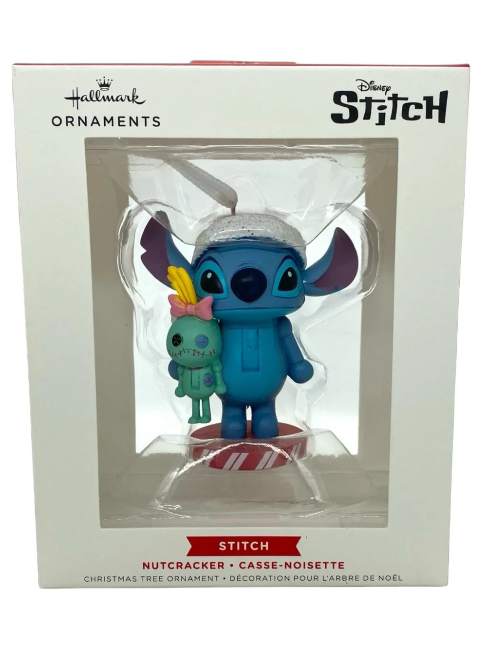 Hallmark Disney Stitch Nutcracker Christmas Ornament New